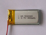 502040聚合物锂电池